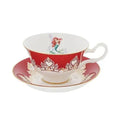 Disney Little Mermaid Princess Ariel Tiara Cup & Saucer Bone China
