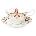 English Ladies Disney Little Mermaid Princess Ariel Winter Cup & Saucer