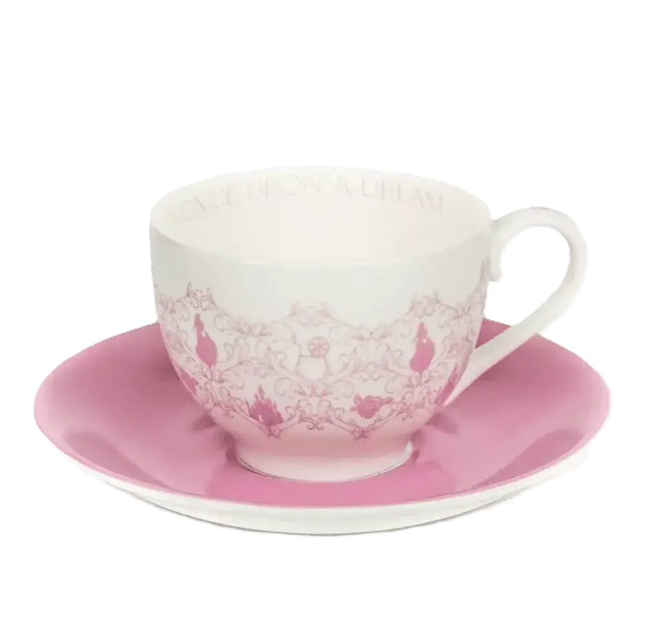 English Ladies Disney Sleeping Beauty Aurora Story Cup & Saucer
