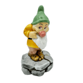 Disney Snow White Dwarf Figurine Diamond Mine Bashful Bone China