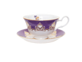 English Ladies Disney Tangled Princess Rapunzel Tiara Cup & Saucer