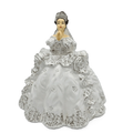English Ladies Thelma Madine Little Prayer Communion Figurine : Brunette
