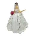 English Ladies Thelma Madine Gypsy Affection Bride Mini Figurine Brunette