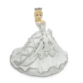 Wedding Gift Figurine - English Ladies Gypsy Rose Bride Mini Figurine