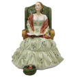 English Ladies Victorian Lady Figurine
