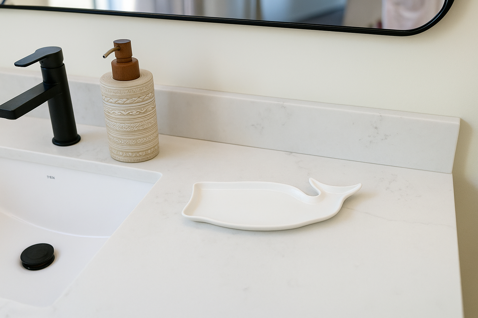 Whale Ceramic Tray