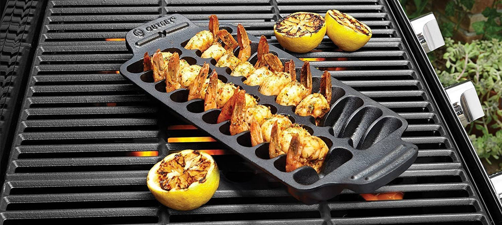 Outset Cast Iron Shrimp Pan
