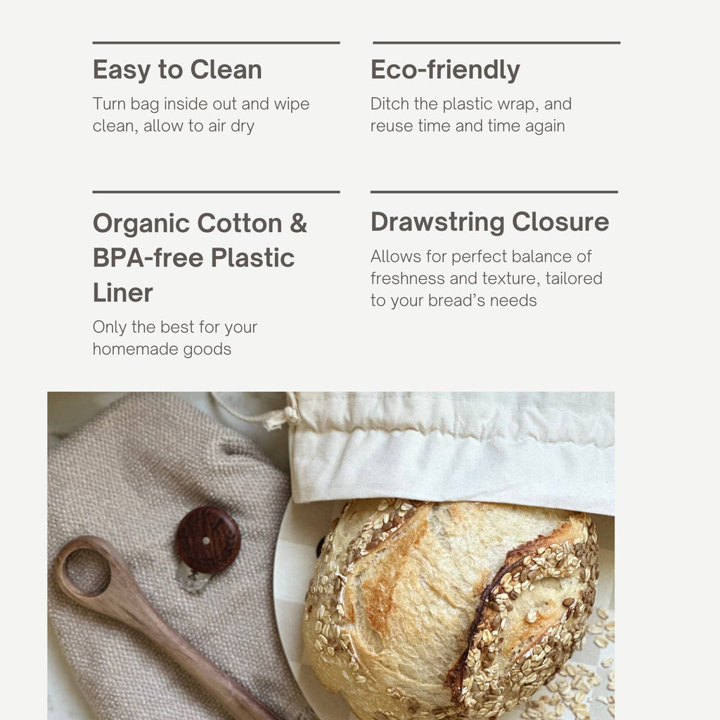 Reusable Bread Bag: In My Sourdough Era