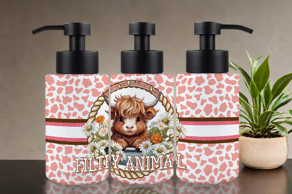 Assorted Ready to Press Sublimation 18oz Soap Dispenser Prints (15 Pack)