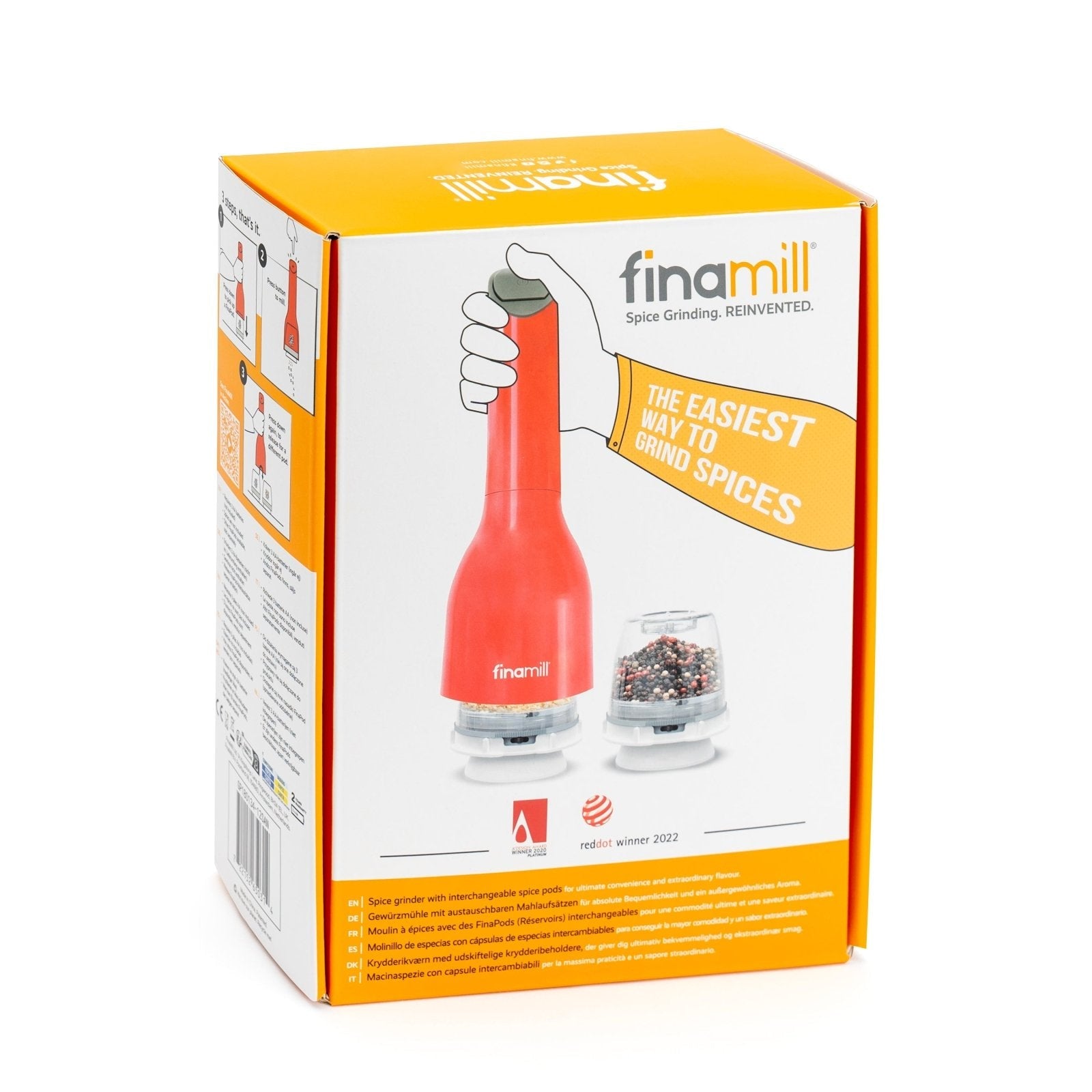 Finamill Battery Interchangeable Spice Grinder