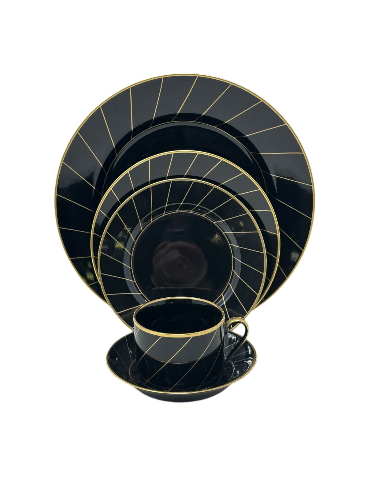 Fitz and Floyd Harlow - 5 Piece Place Setting