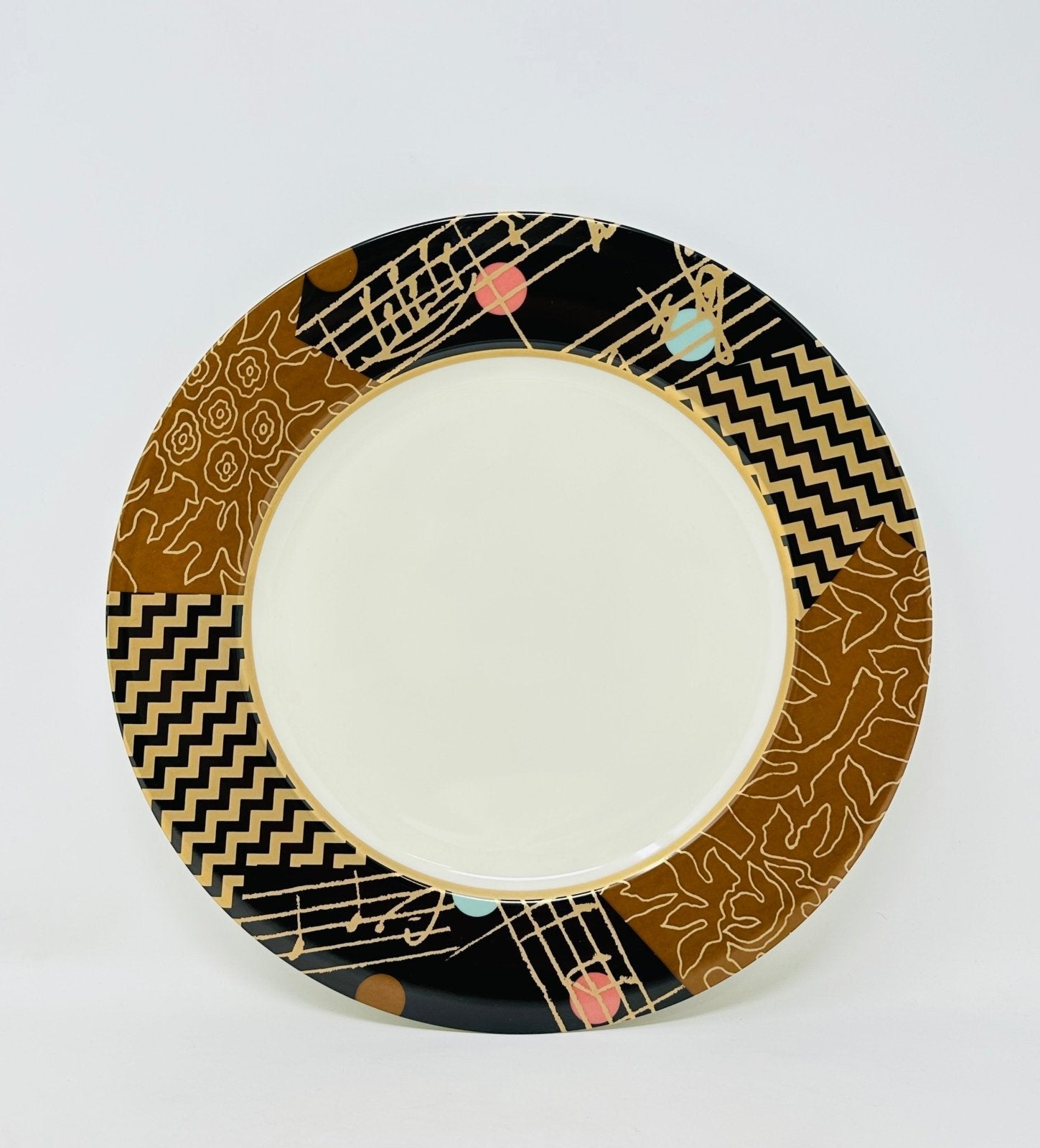 Fitz and FLoyd Jeanne Marc Nocturne Dinner Plate