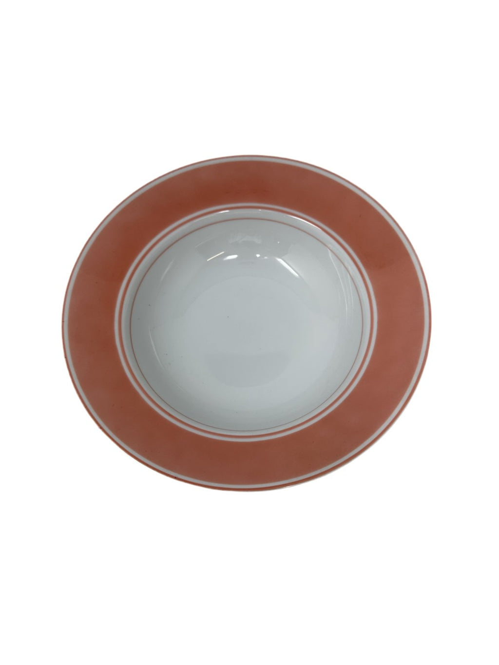 Fitz and Floyd Rondelet Peach Rim Soup