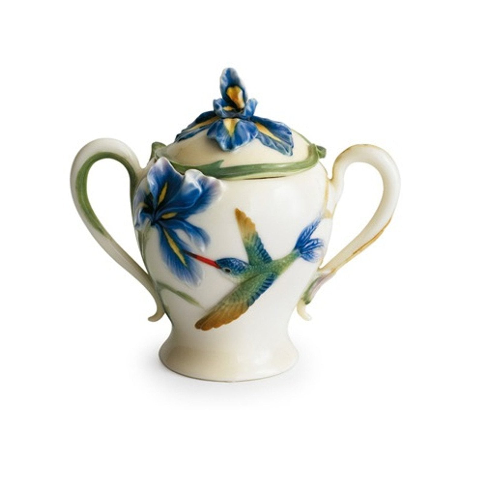 Franz Collection Long Tail Hummingbird Sugar Jar