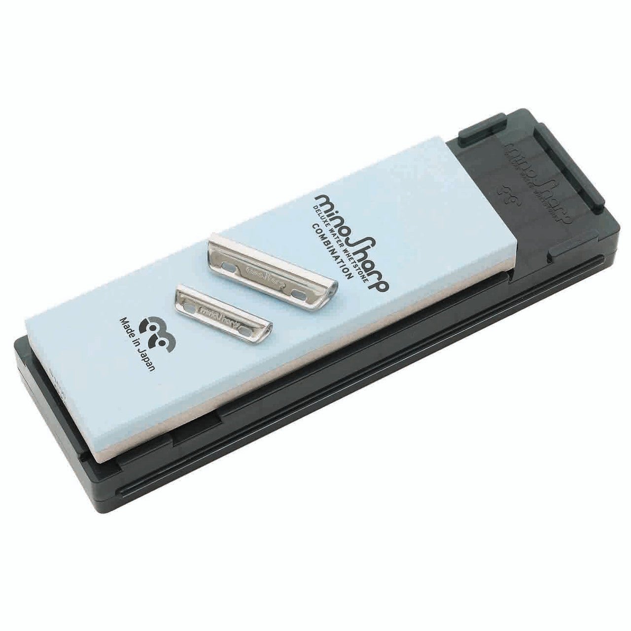 Global Minosharp Deluxe Whetstone Kit (Rough+Medium)