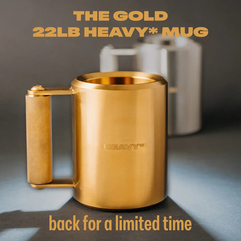 22lb Gold HEAVY* Mug