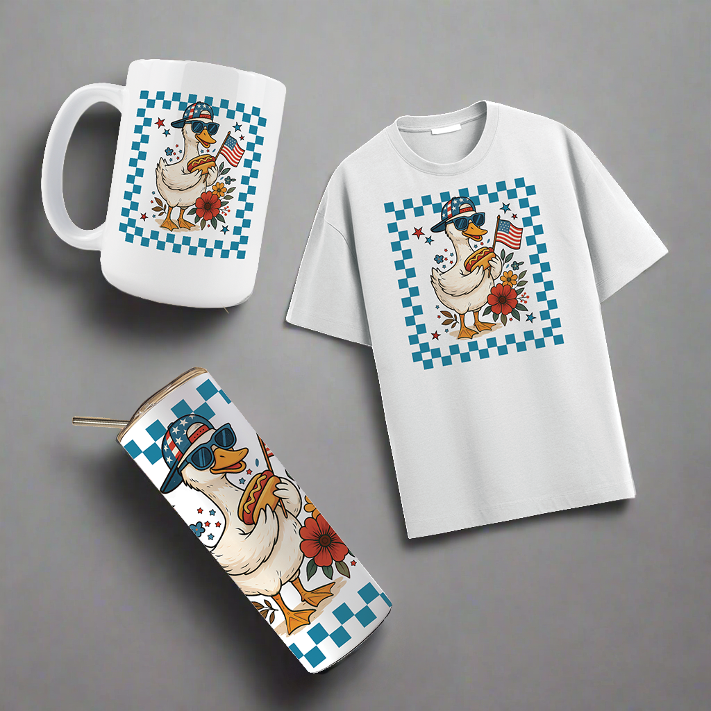Multi Product Use - Digital Sublimation Designs - Fourth of July