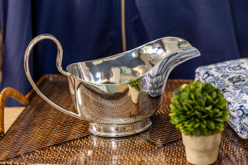 Hôtel Silver Vintage Sauce Boat