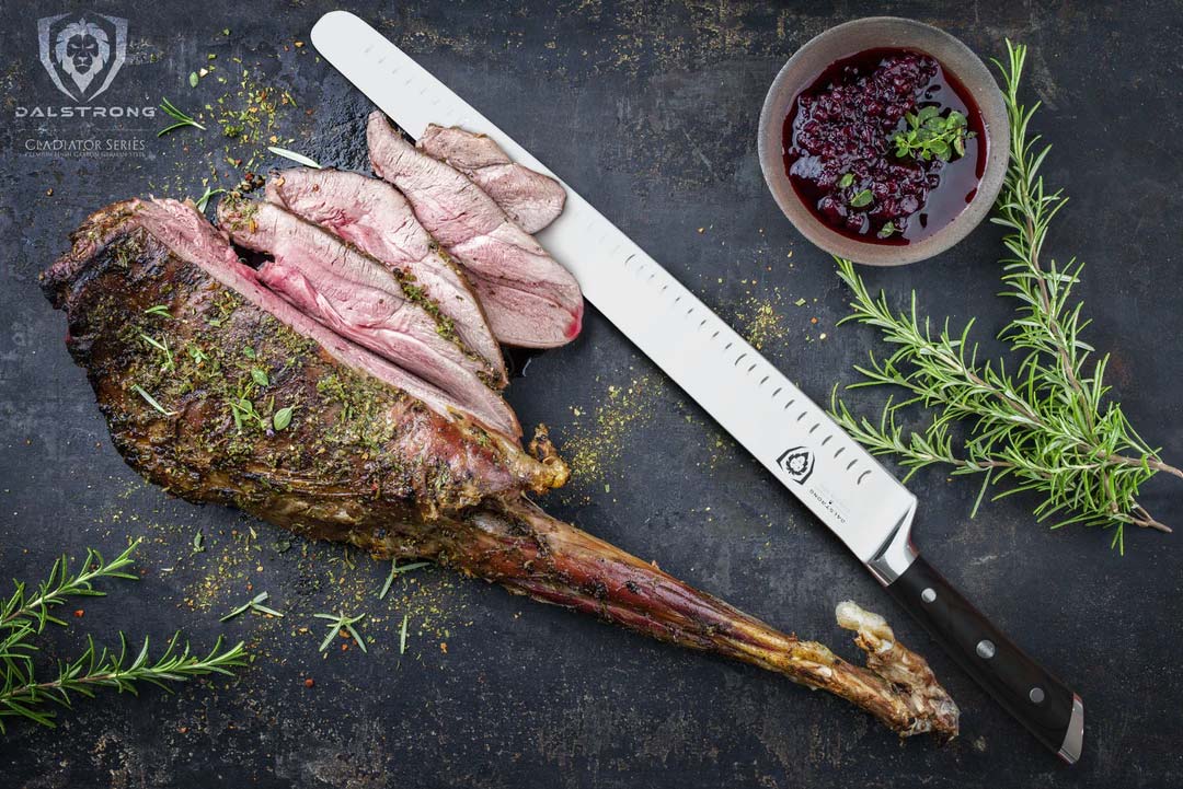Slicing & Carving Knife 14" Extra-Long | Gladiator Series | NSF Certified | Dalstrong ©