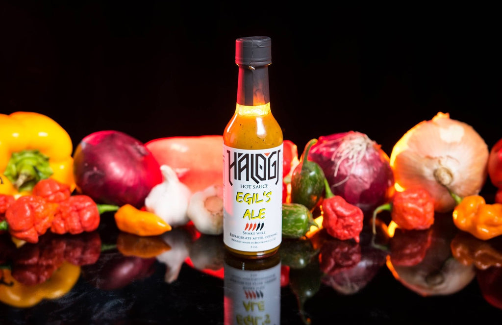 Halogi Egil's Ale Pineapple Habanero Hot Sauce