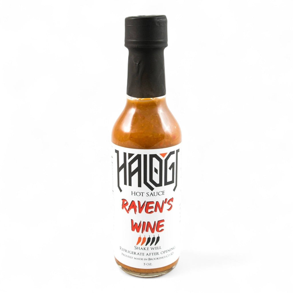 Halogi Raven's Wine Garlic Sriracha Hot Sauce