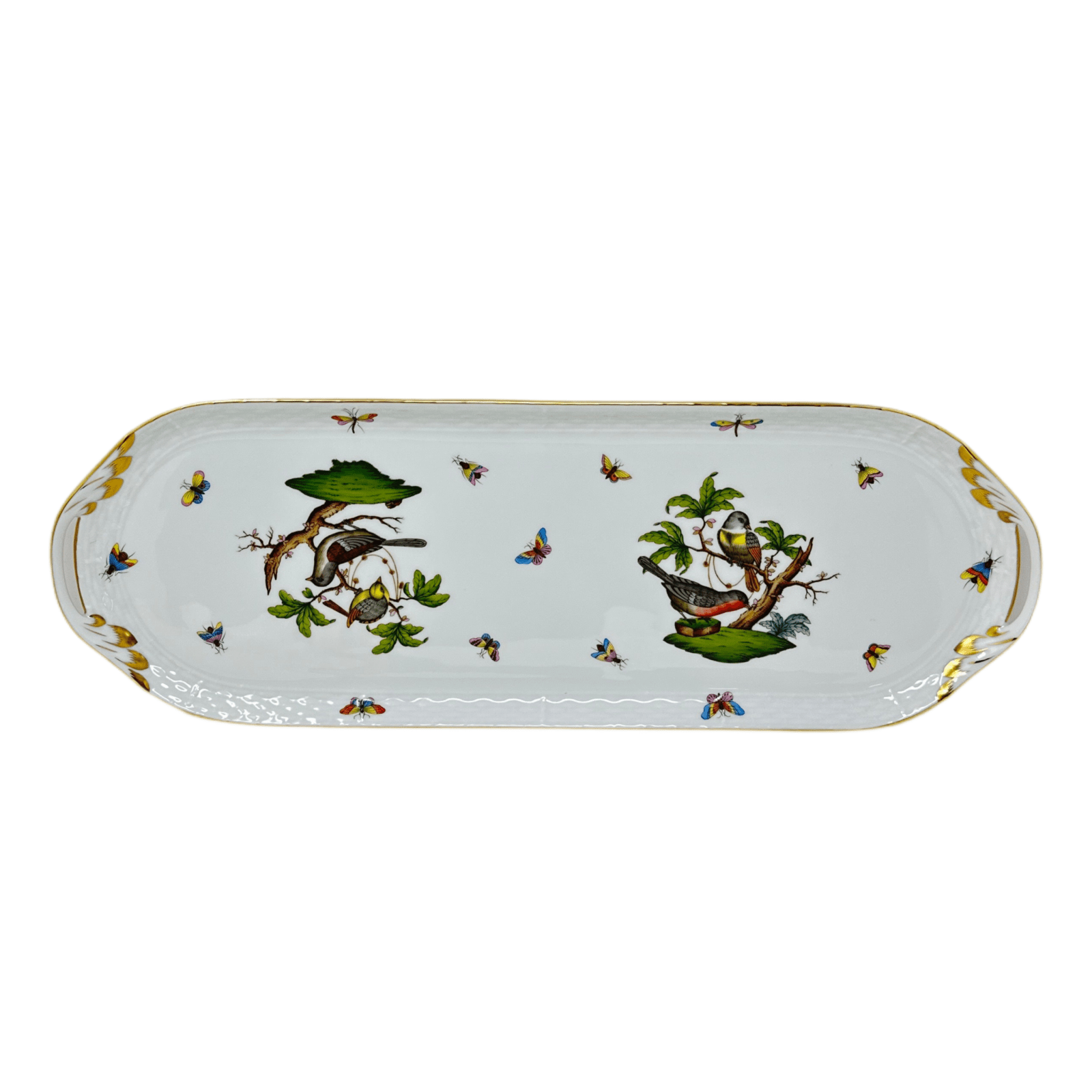 Herend Rotschild Bird Serving Tray