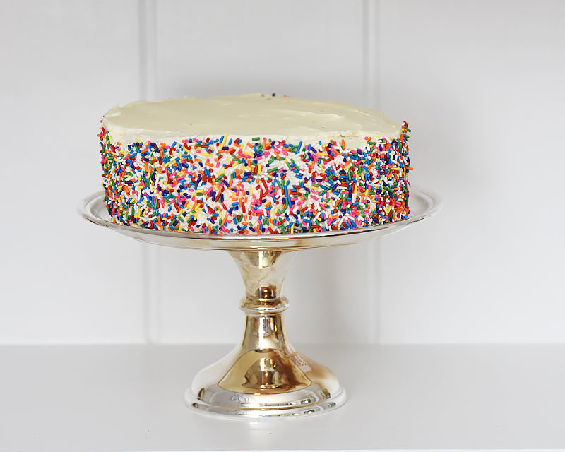 Hôtel Silver Pedestal Cake Stand