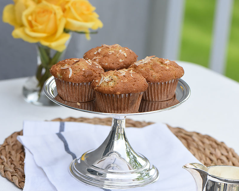 Hôtel Silver Pedestal Cake Stand