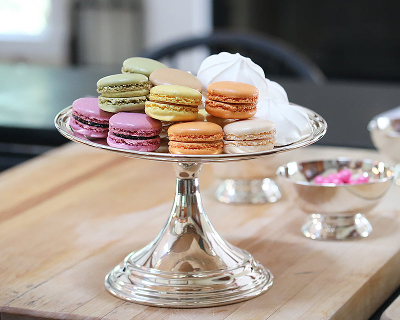 Hôtel Silver Pedestal Cake Stand