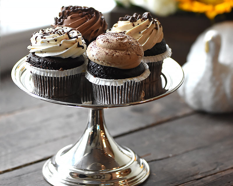 Hôtel Silver Pedestal Cake Stand