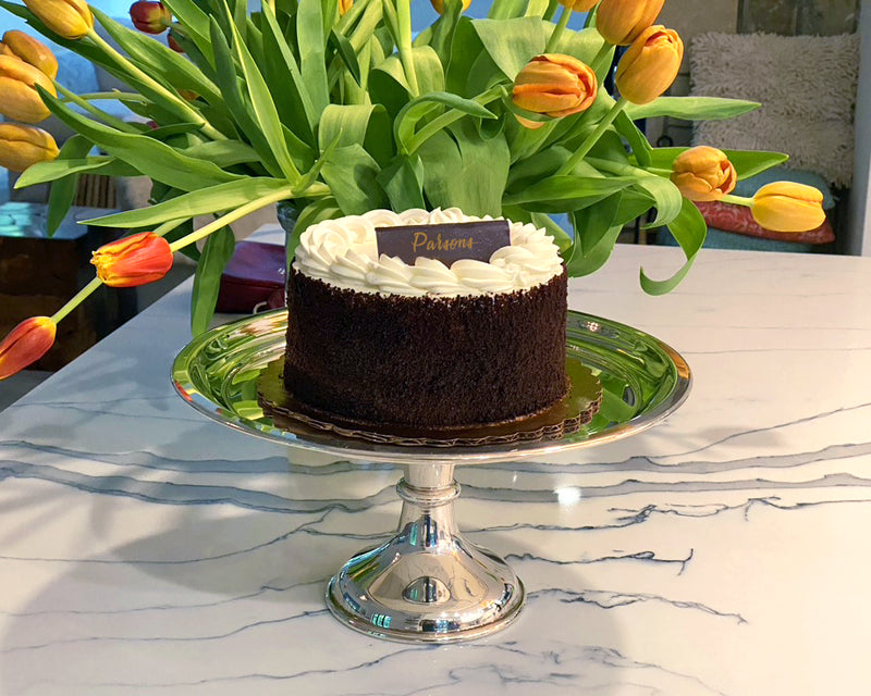 Hôtel Silver Pedestal Cake Stand