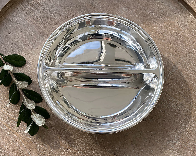Hôtel Silver Vintage Divided Dish
