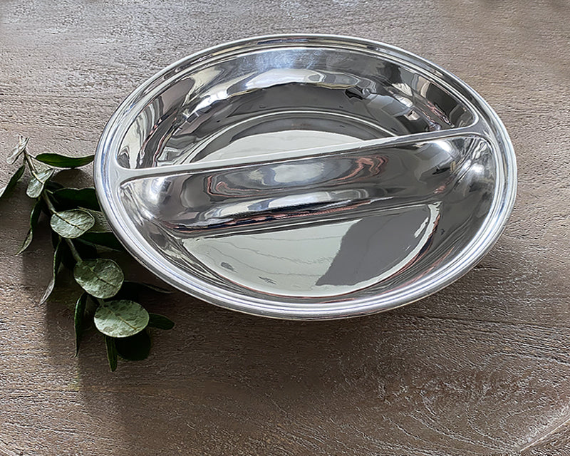 Hôtel Silver Vintage Divided Dish