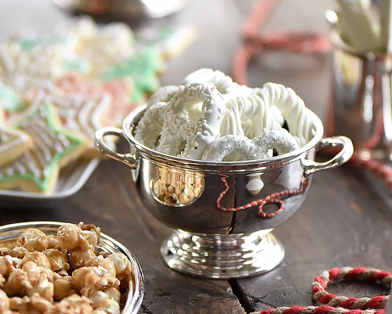 Hôtel Silver Private Label Footed Bowl With Handles