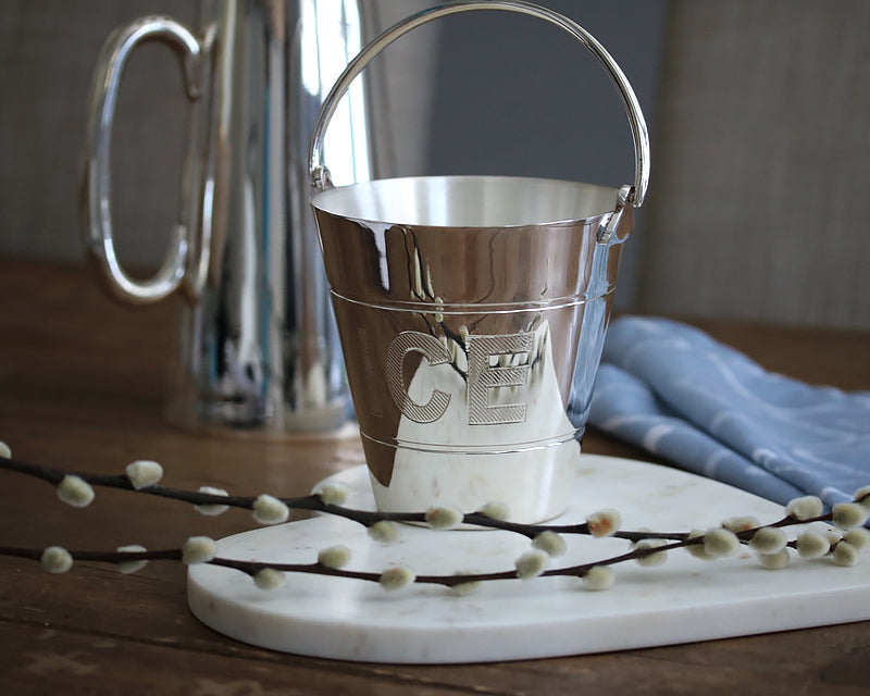 Hôtel Silver Private Label ICE PAIL with Hinged Handle
