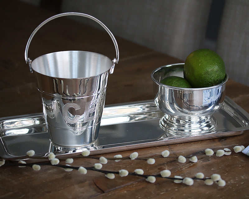 Hôtel Silver Private Label Pedestal Bowl
