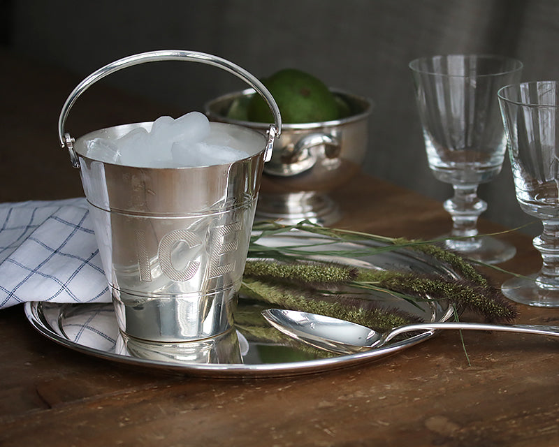 Hôtel Silver Private Label ICE PAIL with Hinged Handle