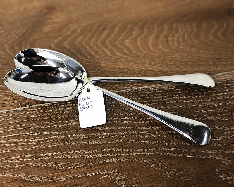 Hôtel Vintage English Kitchen Spoons (set of 2)