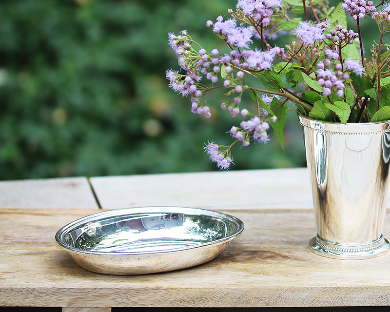 Hôtel Silver Vintage Oval Dish