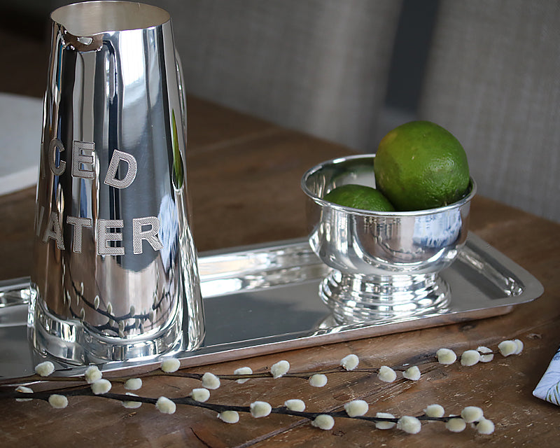 Hôtel Silver Private Label Pedestal Bowl