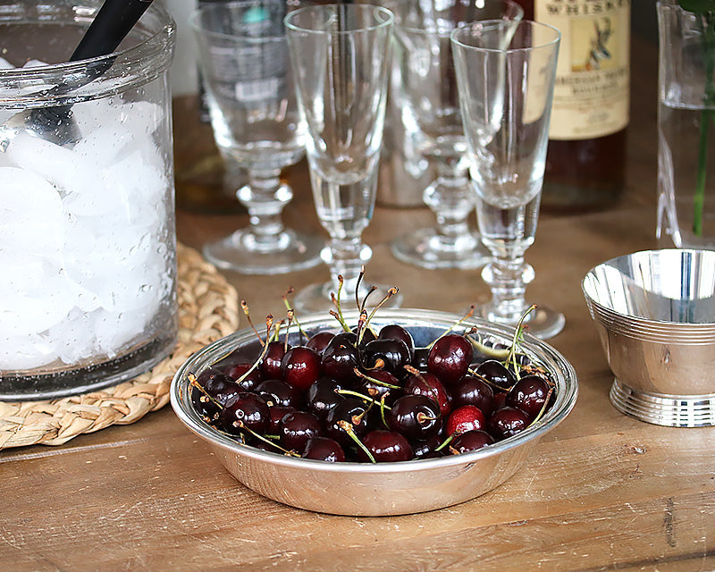 Hôtel Silver Vintage Round Shallow Bowl