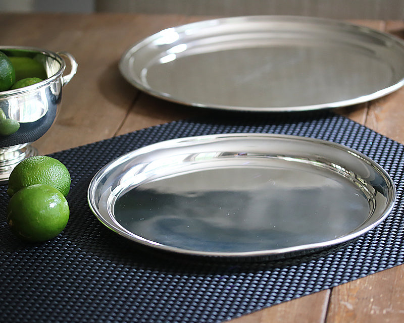 Hôtel Silver Vintage Round Tray