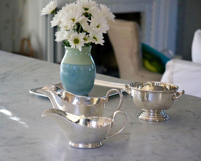 Hôtel Silver Vintage Sauce Boat