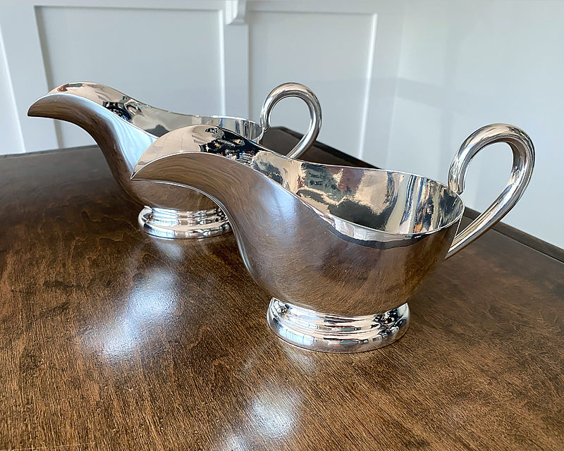 Hôtel Silver Vintage Sauce Boat