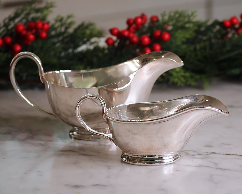 Hôtel Silver Vintage Sauce Boat