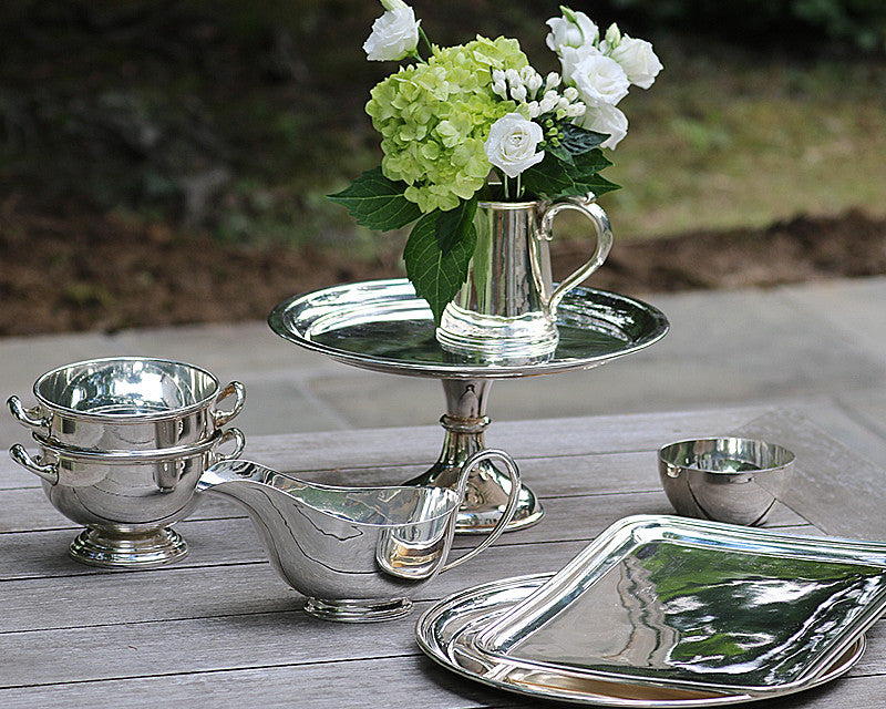 Hôtel Silver Vintage Oval Dish
