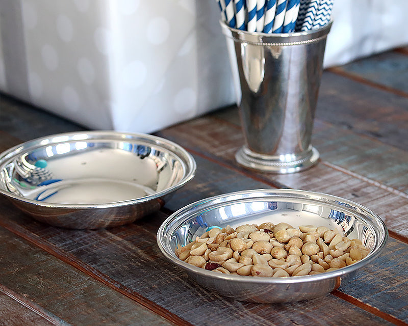 Hôtel Silver Vintage Round Shallow Bowl