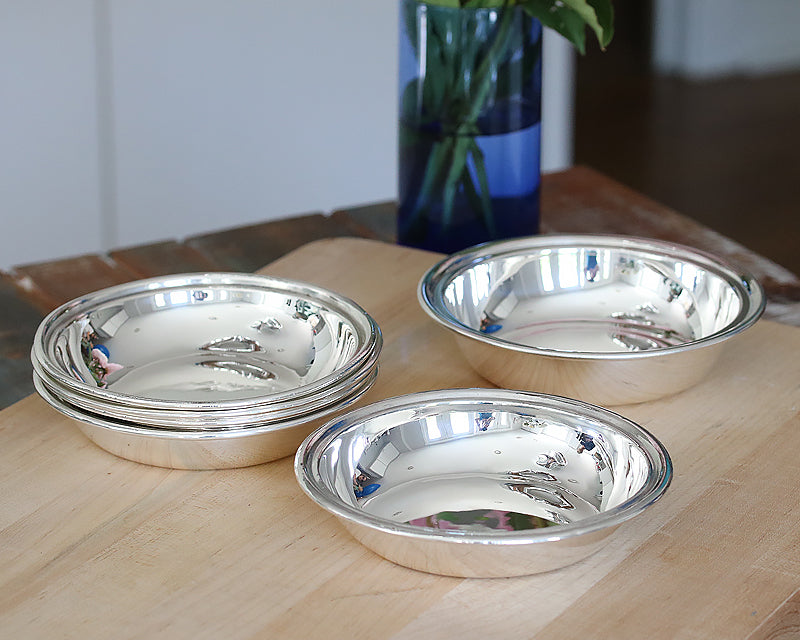 Hôtel Silver Vintage Round Shallow Bowl