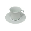 Hutschenreuther Baronesse White Cup & Saucer