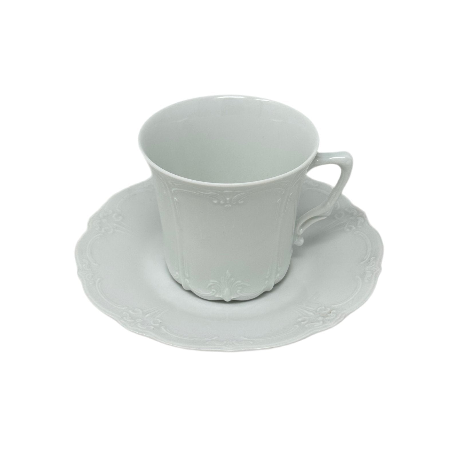 Hutschenreuther Baronesse White Cup & Saucer